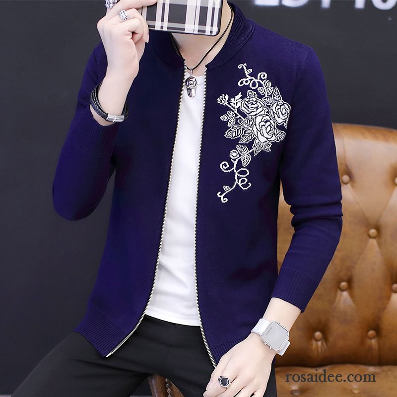 Leichte Windjacke Herren Mantel Trend Feder Schlank Überzieher Dünn Herren Herbst Jacke Stricken Kaufen