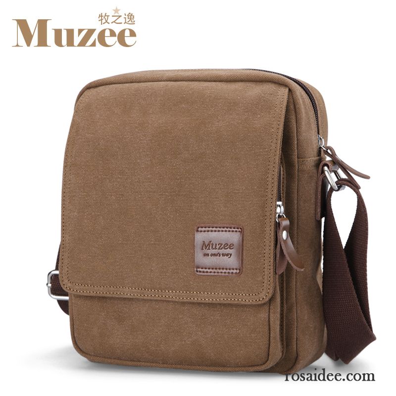 Männer Taschen Trend Rucksäck Taschen Messenger-tasche Schultertaschen Herren Canvastasche Geschäft Freizeit Rabatt