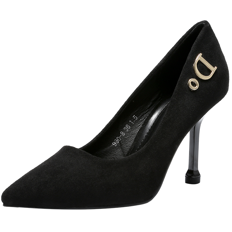 Pumps Damen Ultra Neue Dünne Fersen Schuhe Schnürschuhe Beruf Schwarz Beige Rot