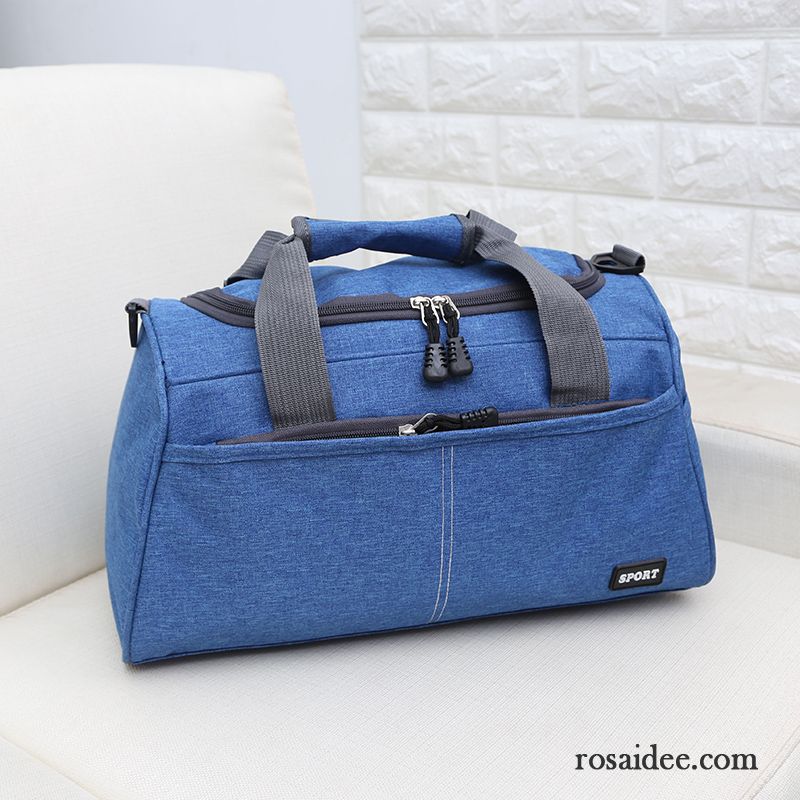 Reisetasche Damen Taschen Gepäck Freizeit Licht Hohe Kapazität Fitness Blau