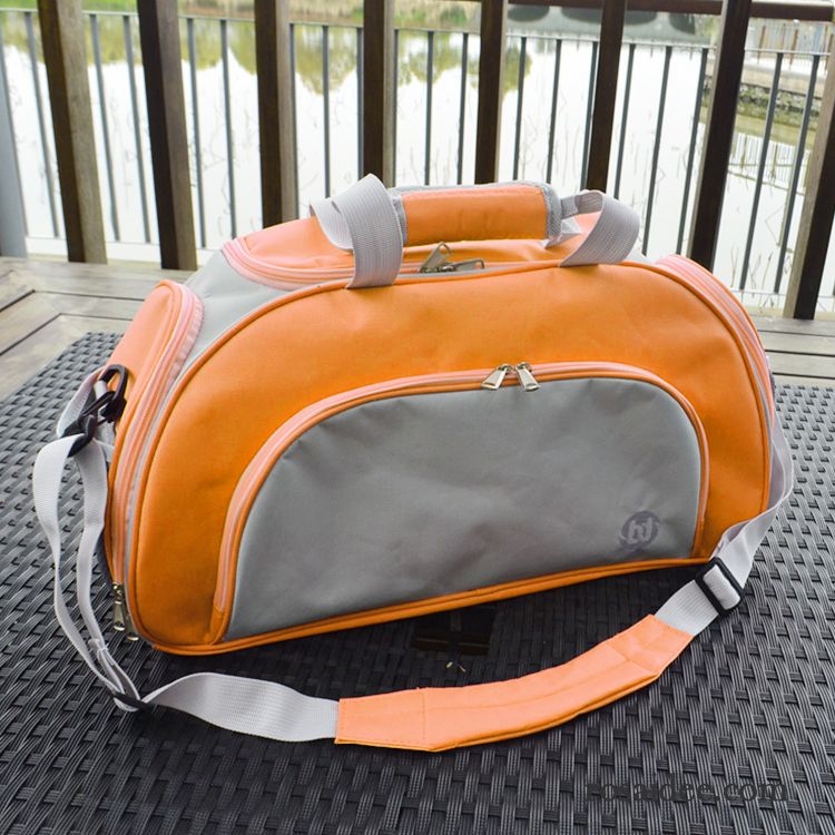 Reisetasche Damen Wasserdicht Taschen Eintritt Besondere Fitness Orange Sandfarben