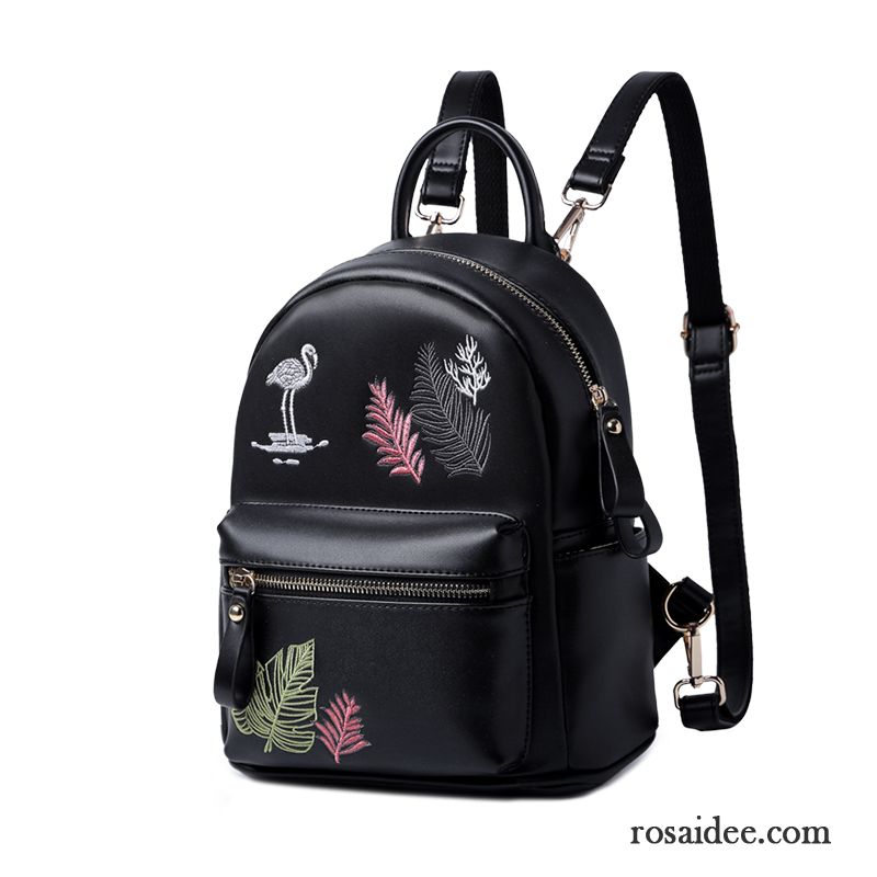 Rucksäcke Damen Taschen Das Neue Bestickt Rucksack Mode Allgleiches Schwarz