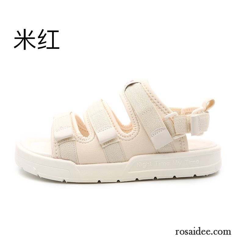 Sandalen Damen Schüler Hohl Casual Schuhe Neue Sommer Sandfarben Beige