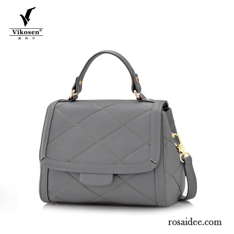 Schwarze Damenhandtasche Das Neue Handtaschen Rindsleder Mode Allgleiches Schultertaschen Messenger-tasche