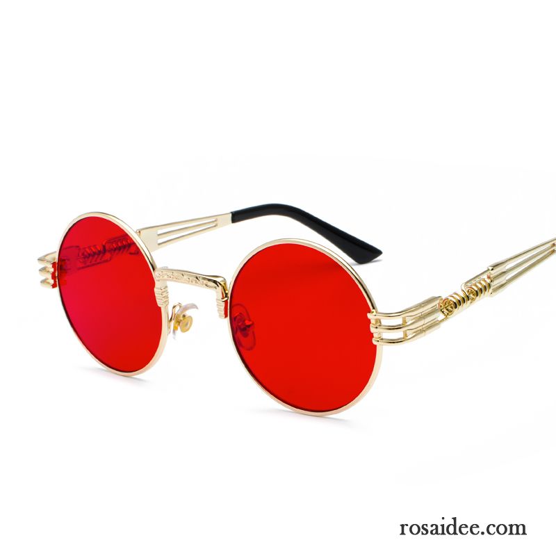 Sonnenbrille Herren Drache Sonnenbrillen Damen Trend Super Gold Rot