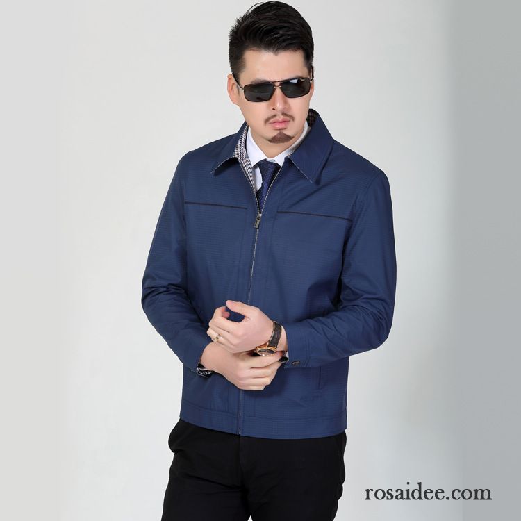 Stylische Übergangsjacken Herren Jacke Herren Neu Feder Revers Günstig