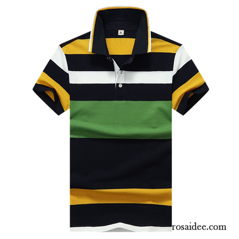 T-shirts Herren Mantel Trend Polo Gemütlich Grün