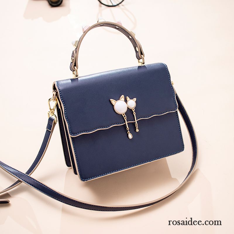 Umhängetaschen Damen Das Neue Mode Messenger-tasche Handtaschen Trend Blau