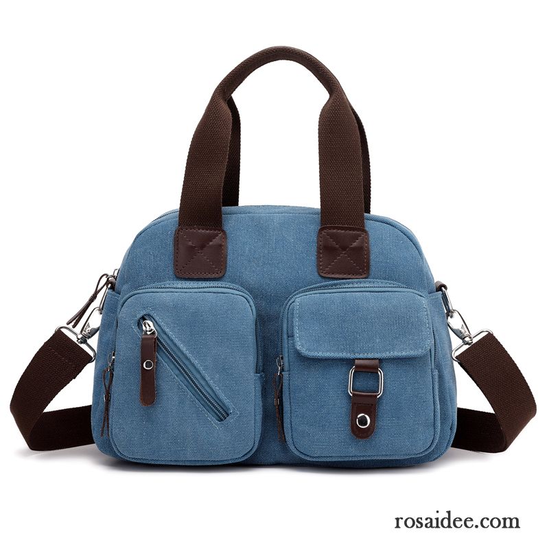 Umhängetaschen Damen Mode Das Neue Schultertaschen Trend Winter Messenger-tasche Blau