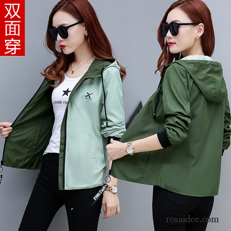 Übergangsjacke Damen Grün Feder Allgleiches Damen Bolero Herbst Neu Lose Jacke Trend Grün Schüler Rabatt